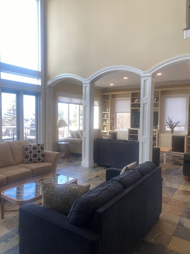  Hilltop View house.  Stylish 4 bedroom luxury home with 360 degree views