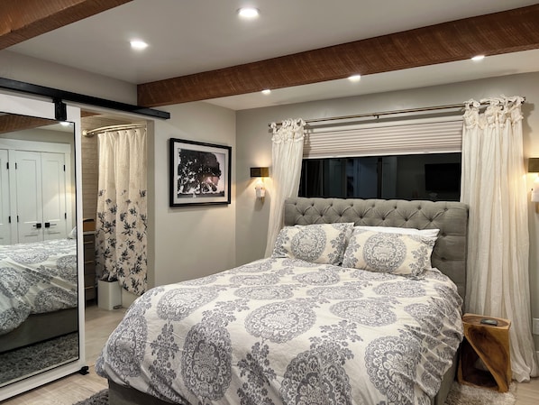 4 dormitorios, tabla de planchar con plancha, wifi y ropa de cama