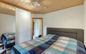 2 soveværelser, gratis Wi-Fi, sengetøj