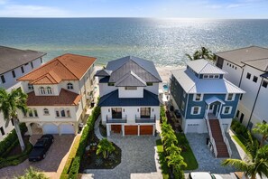 Exterior - Sunset Beach | Modern, Luxury Beachfront Pool Home | Sleeps 12 (Bonita Springs)