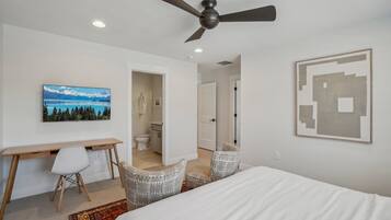 4 bedrooms, iron/ironing board, free WiFi, bed sheets