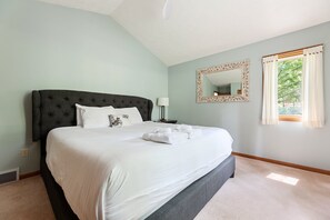 4 chambres, accès au Wi-Fi (inclus), literie fournie