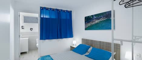 1 makuuhuone, silitysrauta/-lauta, ilmainen Wi-Fi, vuodevaatteet