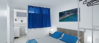 Vacation Apartment 'Villa Monica' with Sea View, Private Terrace and Wi-Fi