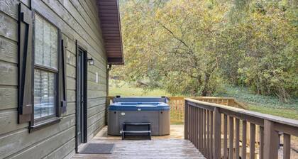 Little Mountain Cabin - 3-Bedroom Retreat with Hot Tub, Fire Pit, Games, and Serene Nature Views