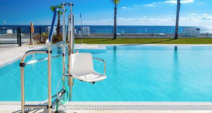 Appartement 'Apartamento Links Il' avec vue sur la mer, Wi-Fi et climatisation