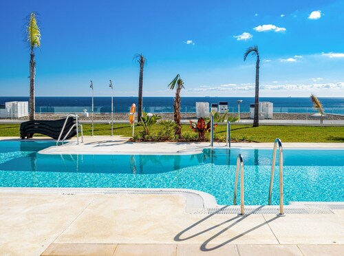 Appartement 'Apartamento Links Il' avec vue sur la mer, Wi-Fi et climatisation