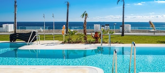 Appartement 'Apartamento Links Il' avec vue sur la mer, Wi-Fi et climatisation