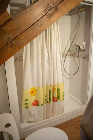 Shower - Apartment 'Kabila Enea 2' with Mountain View, Private Garden and Wi-Fi (Uztárroz/Uztarroze)