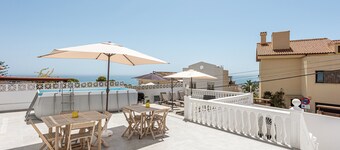 Villa 'Pedregalejo Vistas Al Mar' with Sea View, Wi-Fi and Air Conditioning