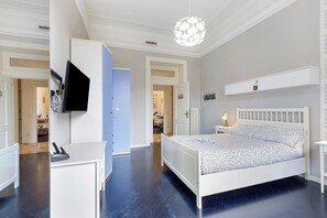 2 habitaciones, tabla de planchar con plancha y wifi gratis 