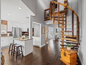 Interior - Coastal living with water views, sunrises, sunsets and boat slip (Treasure Island)