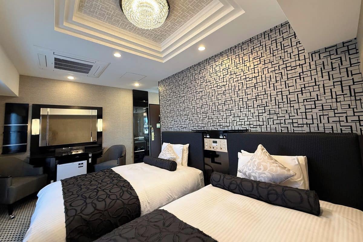 Deluxe Twin Room, Non Smoking | Down comforters, desk, laptop workspace, blackout drapes
