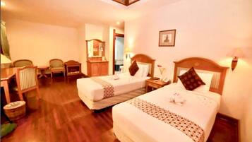 Deluxe-Doppel- oder -Zweibettzimmer, 2 Einzelbetten