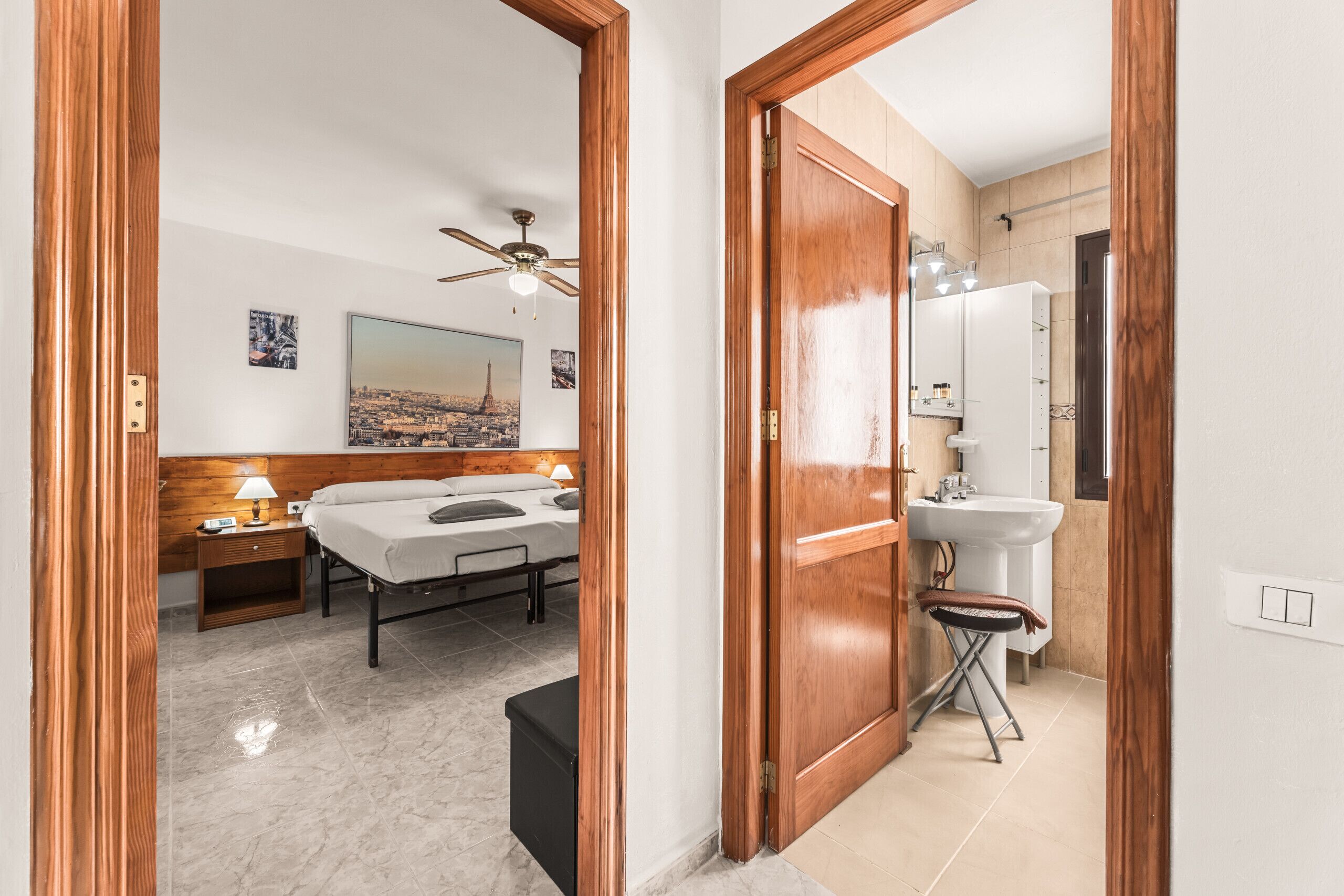 1 bedroom, iron/ironing board, free WiFi, bed sheets