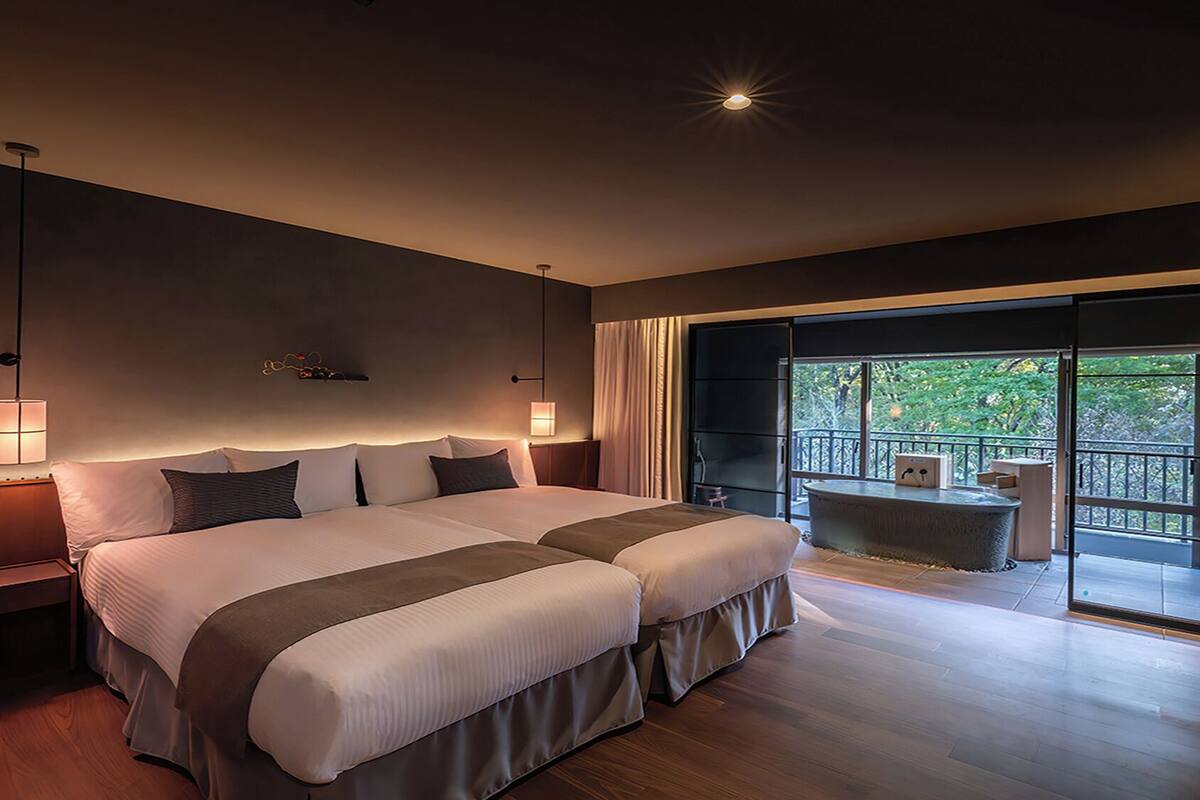 Kamar Twin Superior, Bebas Asap Rokok (with Balcony) | Wi-Fi gratis dan seprai linen