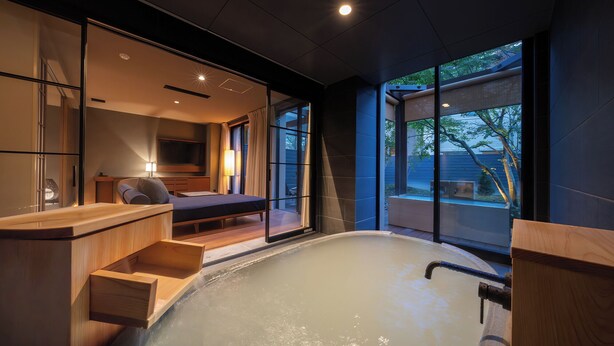 Herbergi - reyklaust (Shinshun no Kago Suite,Private Sauna) | Baðherbergi