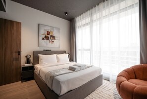 1 chambre, fer et planche à repasser, Wi-Fi gratuit, draps fournis