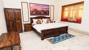Executive Room | Premium bedding, down duvets, in-room safe, individually decorated - Sandcastle Resort (Jaisalmer)
