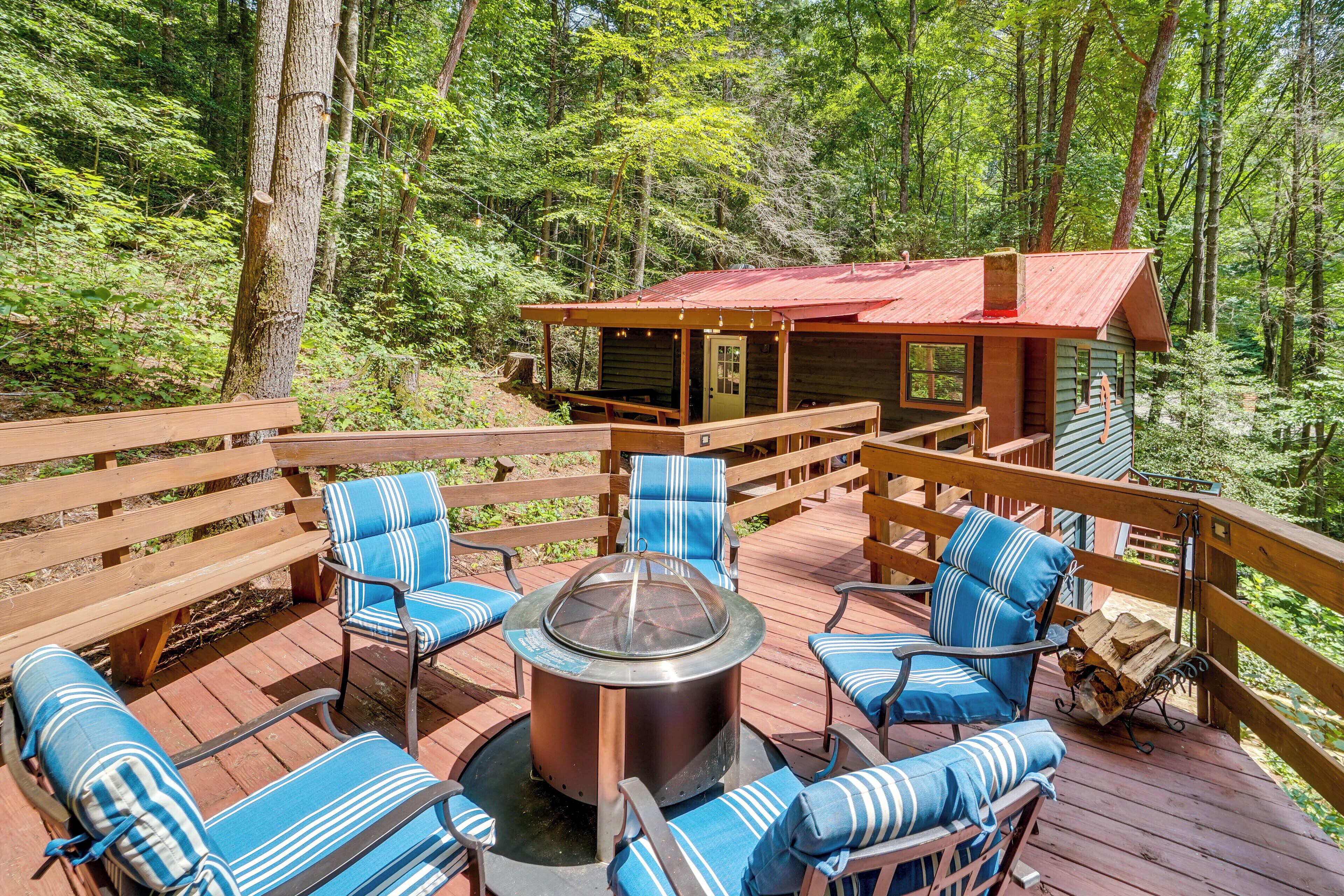 Tranquil North Georgia Cabin Near Vogel State Park