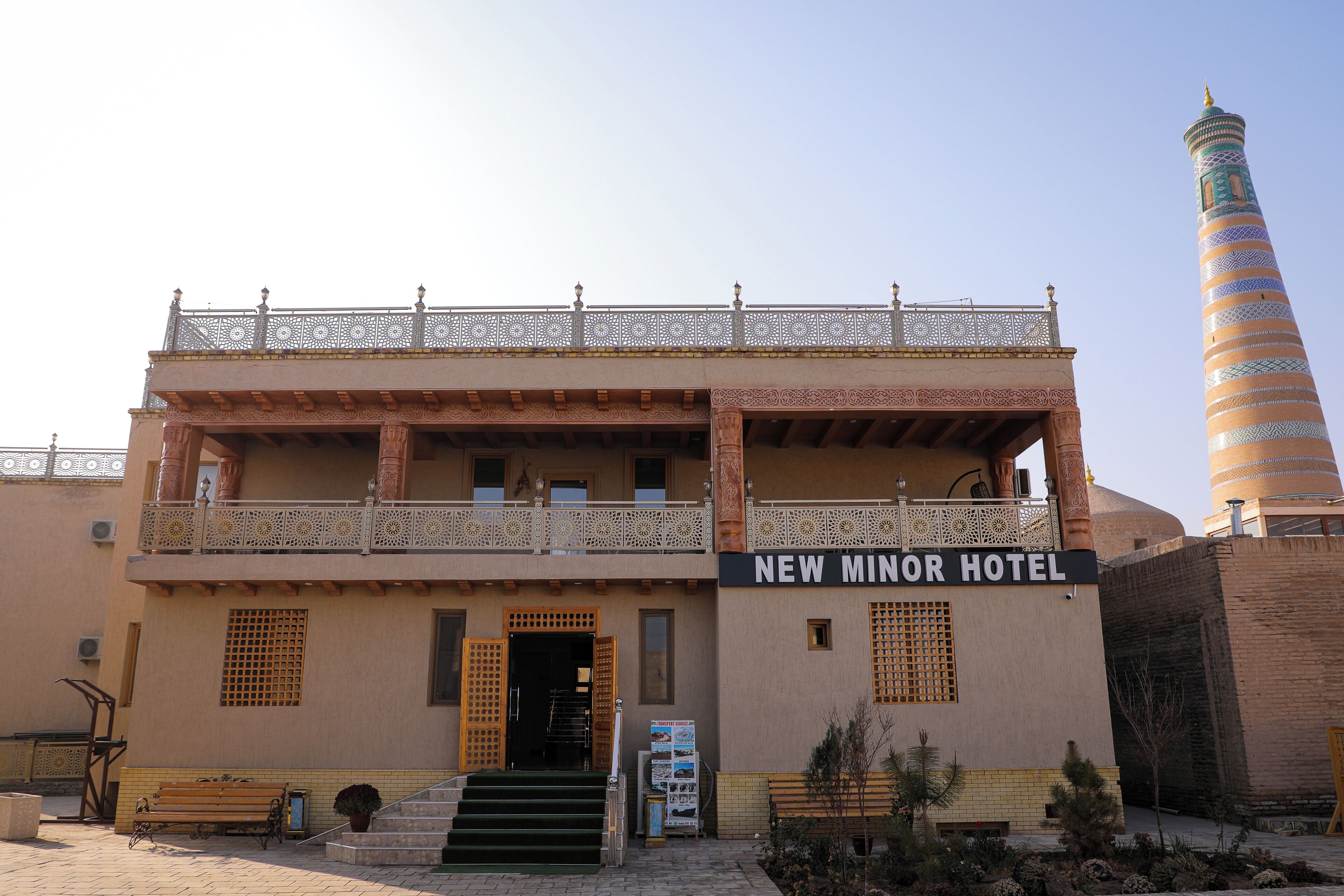 Façade de l’hébergement