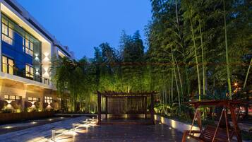 Fachada de la propiedad