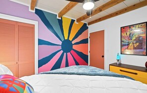 2 habitaciones, tabla de planchar con plancha, wifi y ropa de cama 