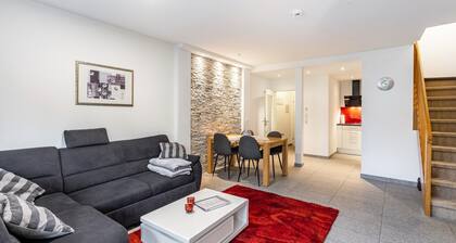 Ferienwohnung 'Gästehaus Kurpark Wohnung Typ 19' mit Balkon und Wi-Fi