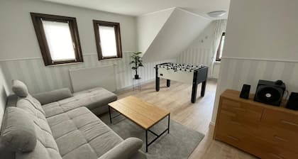 Ferienwohnung An Den Ruhrauen" mit Bergblick und Wi-Fi