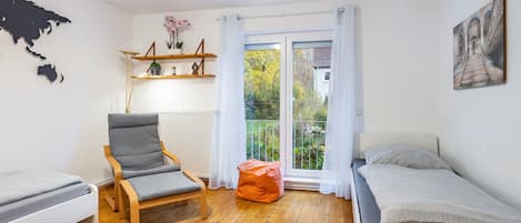 3 makuuhuonetta, ilmainen Wi-Fi, vuodevaatteet