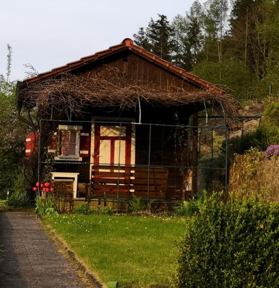 Apartment 'Ferienhaus Am Bach' with Private Terrace and Wi-Fi