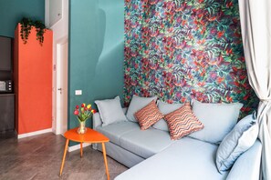 Living area - 4156 Green Emerald by Barbarhouse (Polignano a Mare)