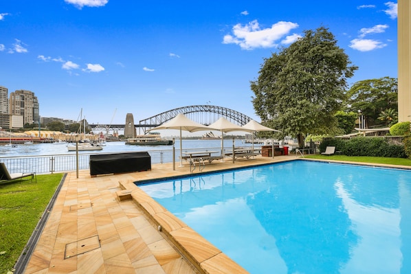 Außenpool, beheizter Pool