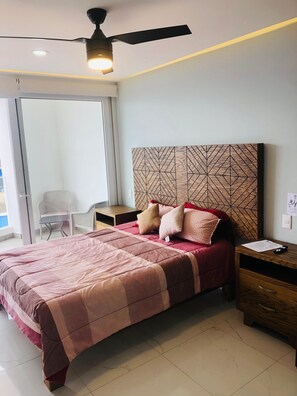 2 Schlafzimmer, Schreibtisch, Bügeleisen/Bügelbrett, kostenloses WLAN