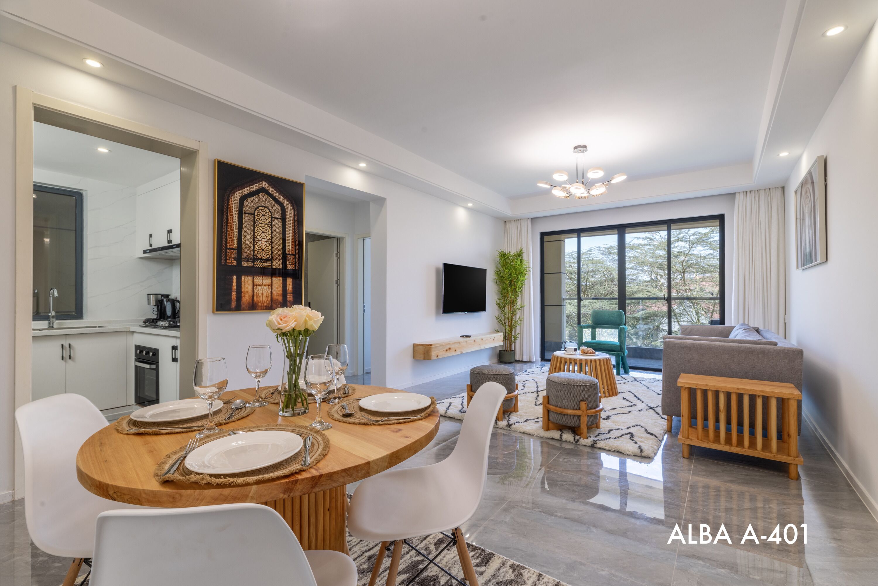 Standard Apart Daire, Şehir Manzaralı (Dreams in Sunshine Alba 1 bed) | Konaklama yerinin ön cephesi