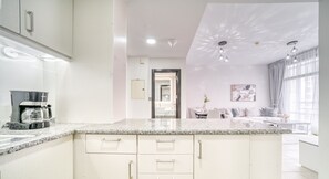 Family Apartment, City View | Private kitchen - KOHH - 2BR in Oasis Residence 2 (Dubai)