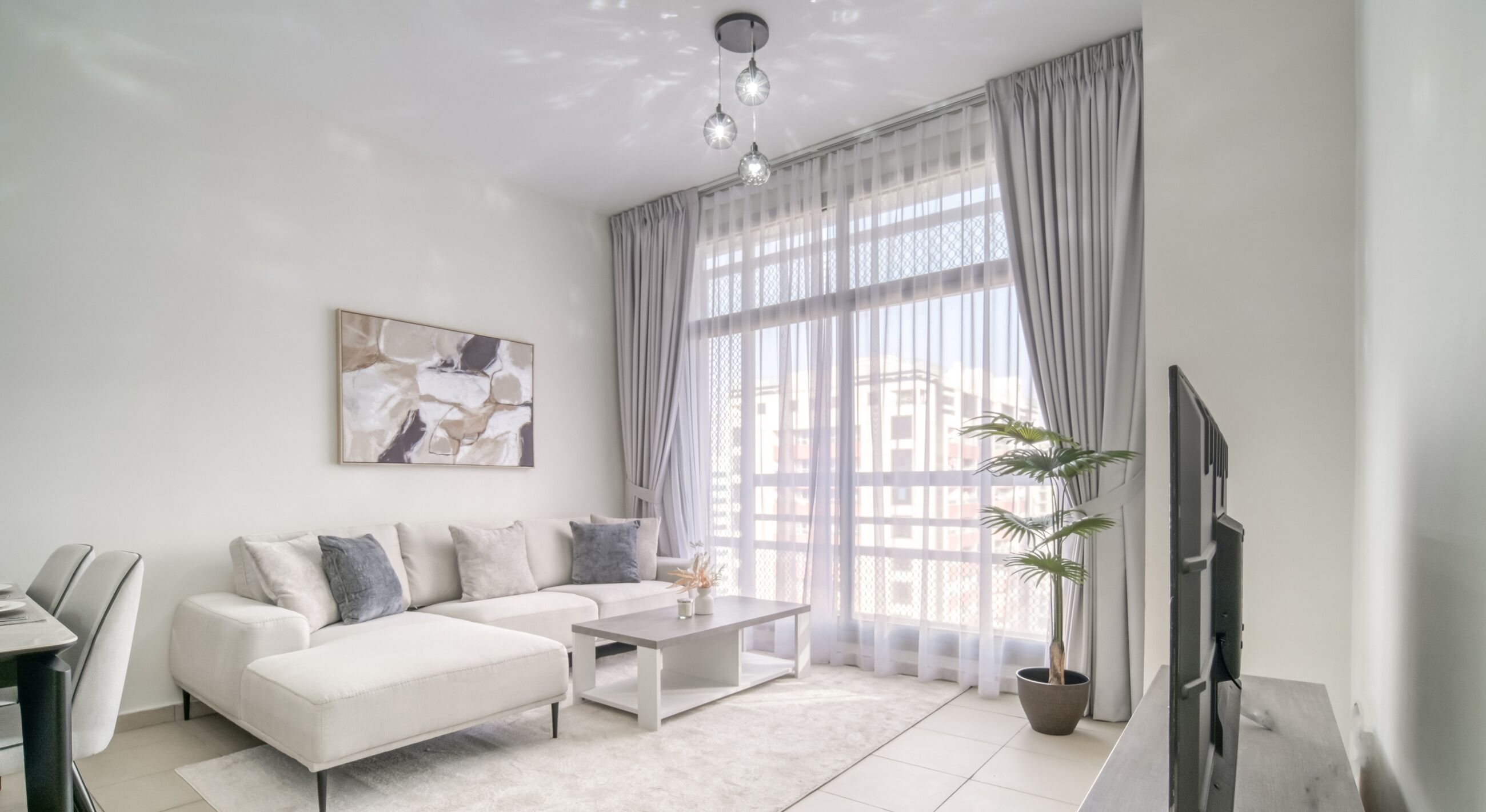 Family Apartment, City View | Living area