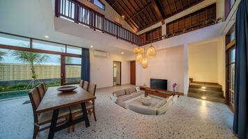 Deluxe Villa, 3 Bedrooms, Private Pool | Premium bedding, memory foam beds, desk, laptop workspace