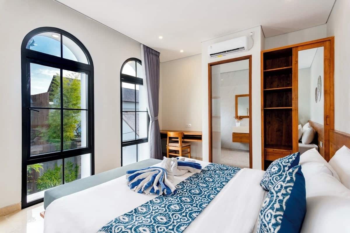 Deluxe Villa, 3 Bedrooms, Private Pool | Premium bedding, memory-foam beds, desk, laptop workspace