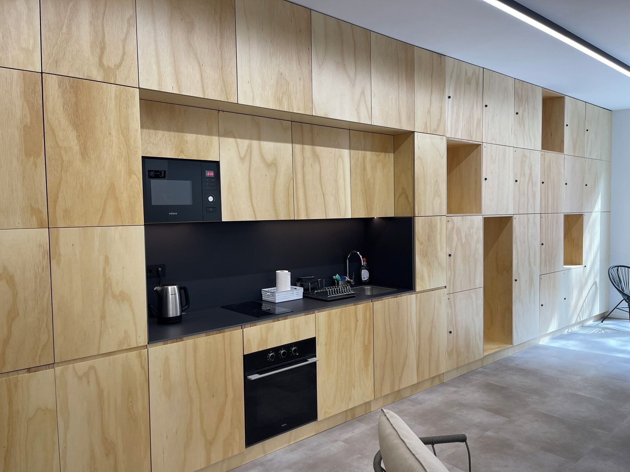 Capsule double | Living area | Smart TV