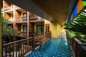 Terrace/patio - At Gate Thaphae Hotel (Chiang Mai)