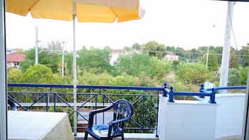 Studio, Balcony, Partial Ocean View | Terrace/patio