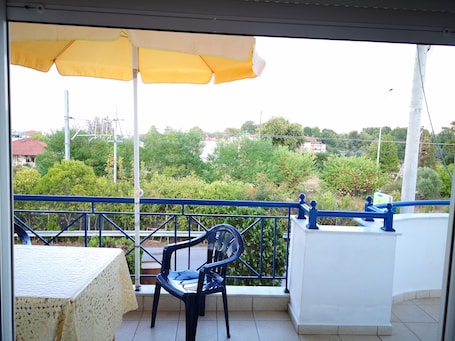 Studio, Balcony, Partial Ocean View | Terrace/patio