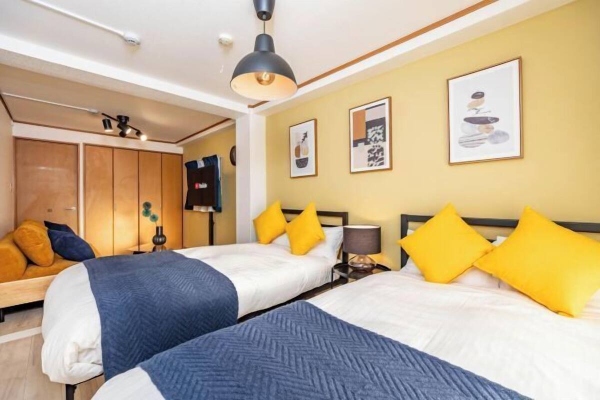 1 chambre, rideaux occultants, fer et planche à repasser, Wi-Fi gratuit