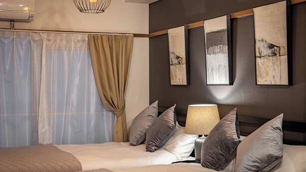 Rom, ikke-røyk (Arita Mansion Nipponbashi 32) | 1 soverom, blendingsgardiner, strykejern/-brett og wi-fi (inkludert)