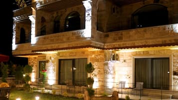 Utsikt mot trädgården