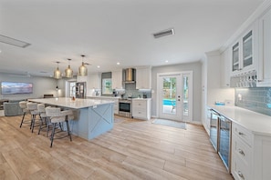Fridge, microwave, oven, stovetop - Surfside Villa | Private POOL + Sunroom! (Sarasota)
