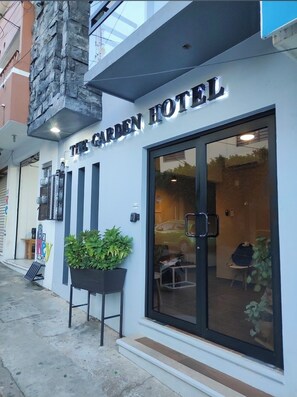 Fassade der Unterkunft