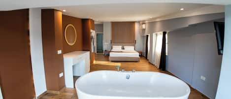 Suite, vue lac