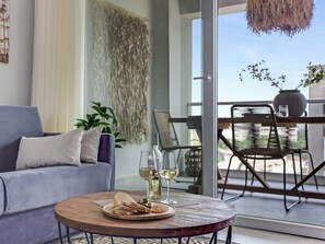 Apartament, 1 dormitori, balcó | Equipament de l'habitació